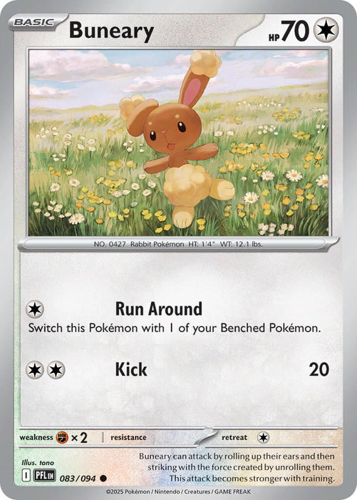 Buneary (083/094) [Mega Evolution: Phantasmal Flames] 