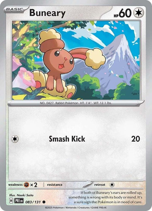 Buneary (083/131) [Scarlet & Violet: Prismatic Evolutions] 