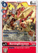 BurningGreymon (#BT21-014 C) (World Convergence) Near Mint 