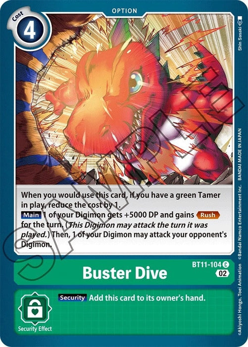 Buster Dive (BT11-104 C) 