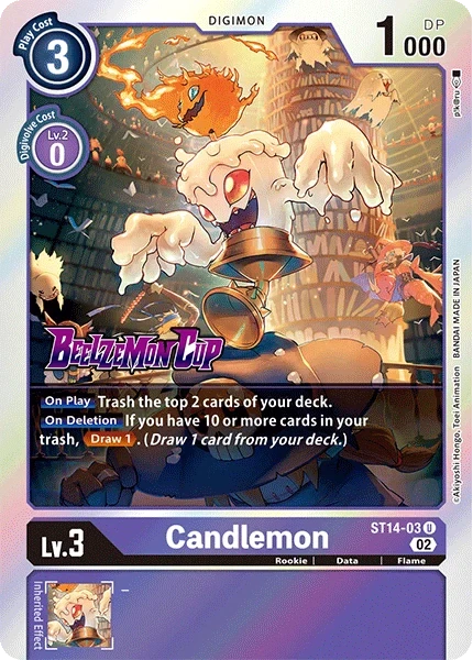 Candlemon (Beelzemon Cup) (ST14-03 U) 