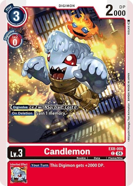 Candlemon (EX8-008 C) 