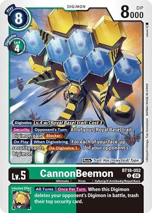 CannonBeemon (BT18-052 U) 