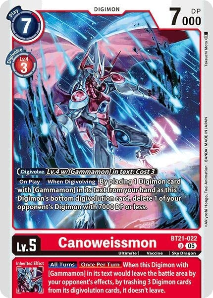 Canoweissmon (BT21-022 U) 