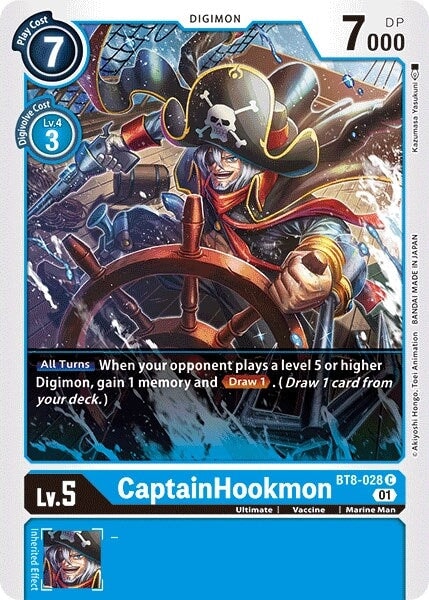 CaptainHookmon (BT8-028 C) 