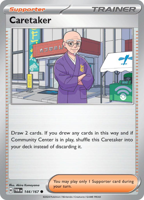 Caretaker (144/167) [Scarlet & Violet: Twilight Masquerade] 