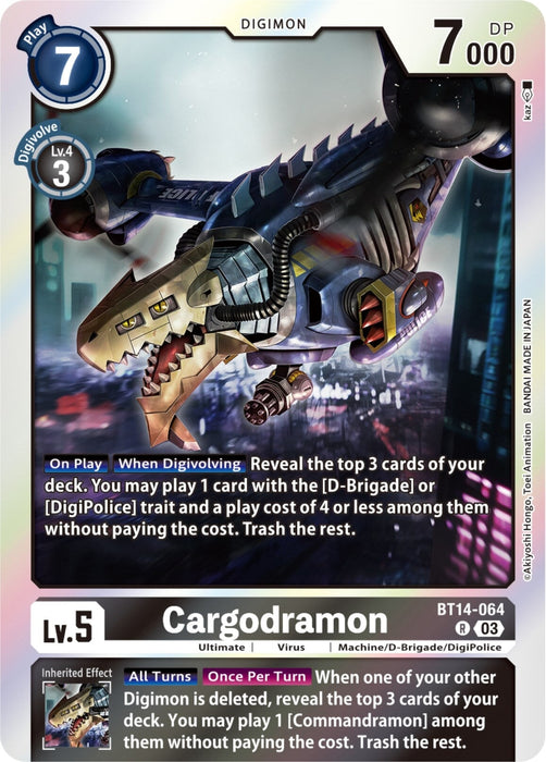Cargodramon (BT14-064 R) 