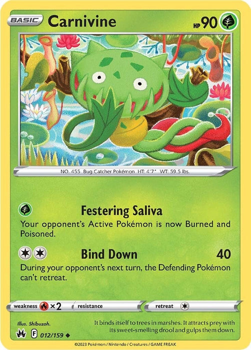Carnivine (012/159) [Crown Zenith] 