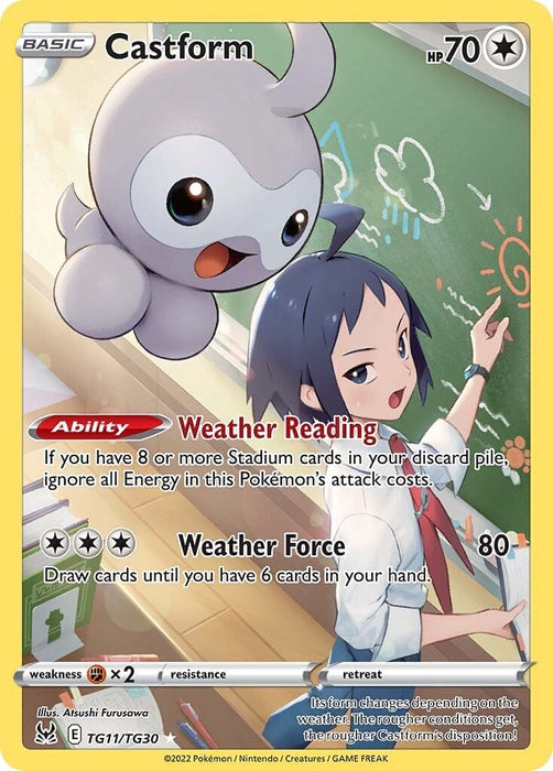 Castform (TG11/TG30) [Sword & Shield: Lost Origin] 