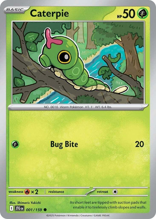 Caterpie (001/159) [Scarlet & Violet: Journey Together] 