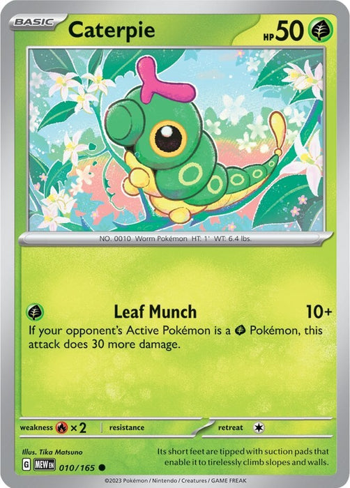Caterpie (010/165) [Scarlet & Violet: 151] 