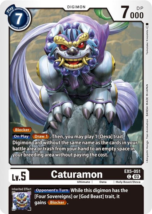 Caturamon (EX5-051 C) 