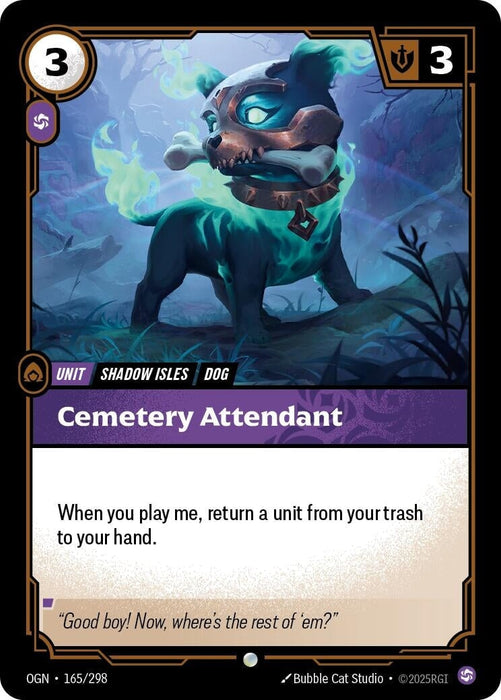 Cemetery Attendant (165/298) 