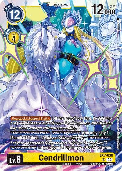 Cendrillmon (#EX7-030 SR) (Digimon LIBERATOR) 