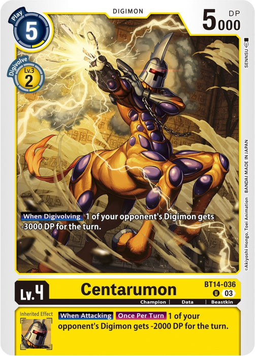 Centarumon (BT14-036 U) 