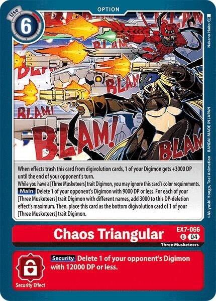 Chaos Triangular (EX7-066 U) 