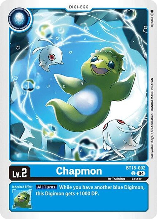 Chapmon (#BT18-002 U) (Release Special Booster 2.0) Near Mint 