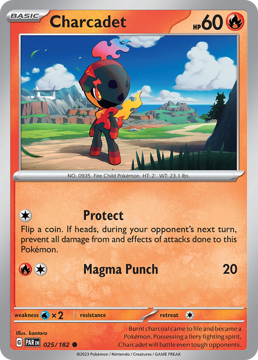 Charcadet (025/182) [Scarlet & Violet: Paradox Rift] 