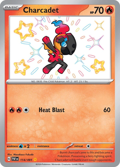 Charcadet (114/091) [Scarlet & Violet: Paldean Fates] 