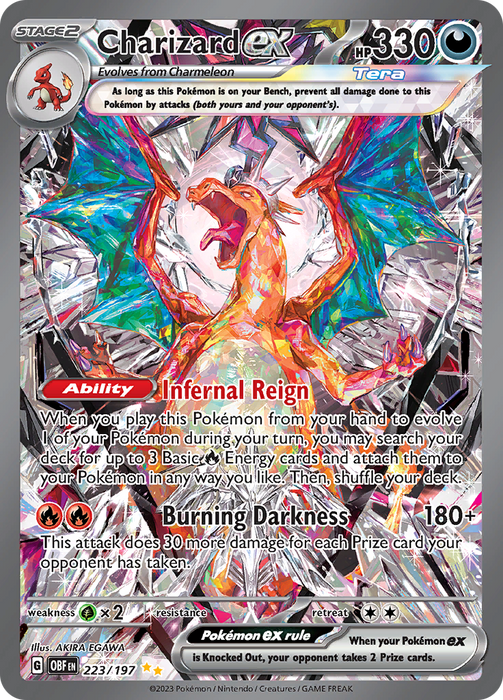 Charizard ex (223/197) [Scarlet & Violet: Obsidian Flames] 