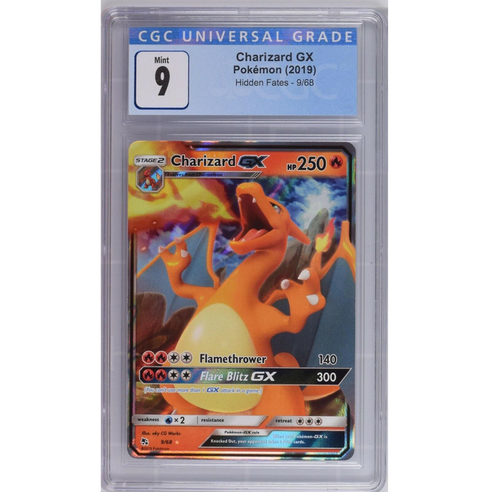 Charizard GX (9/68) - Ultra Rare - Hidden Fates [CGC 9] 