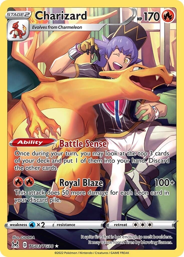 Charizard (TG03/TG30) [Sword & Shield: Lost Origin]  Manta Trading