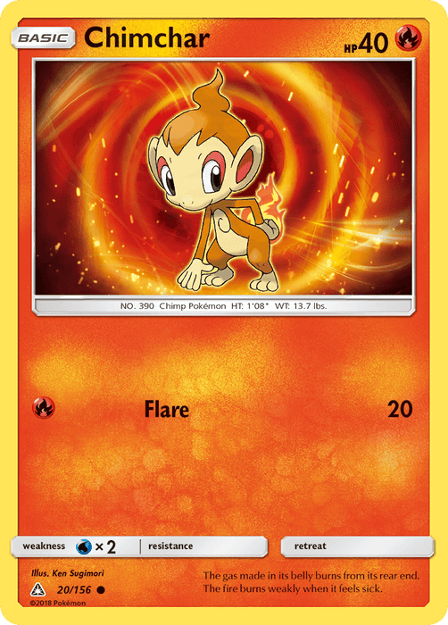 Chimchar (20) [SM - Ultra Prism] 