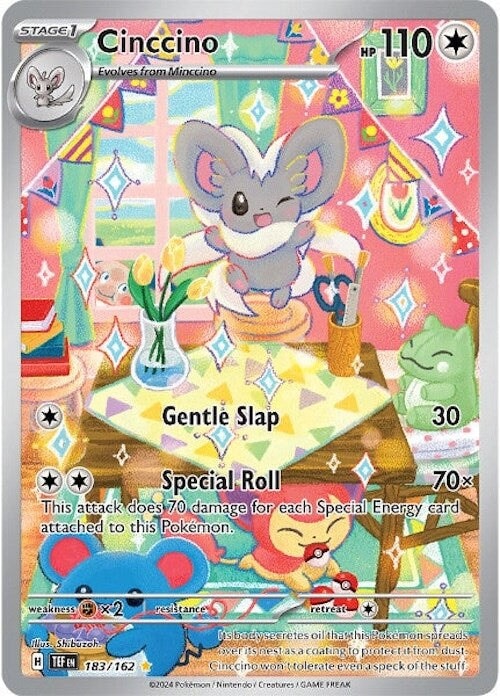 Cinccino (183/162) [Scarlet & Violet: Temporal Forces] 