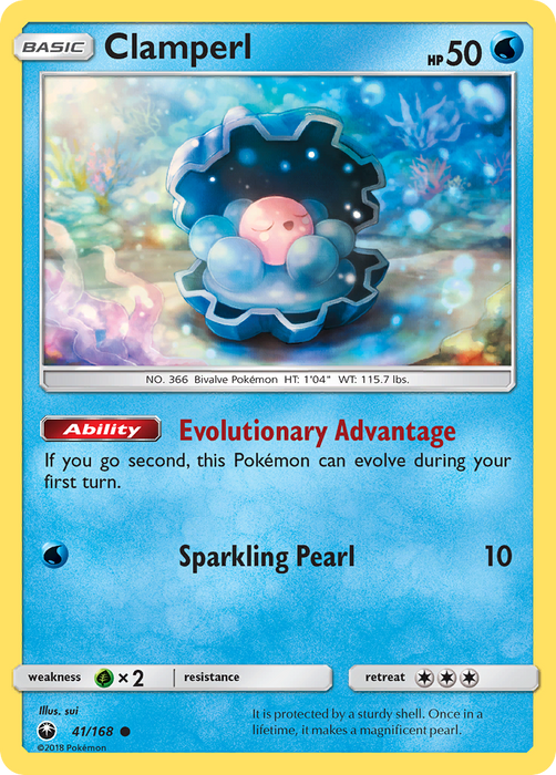 Clamperl [SM - Celestial Storm] 