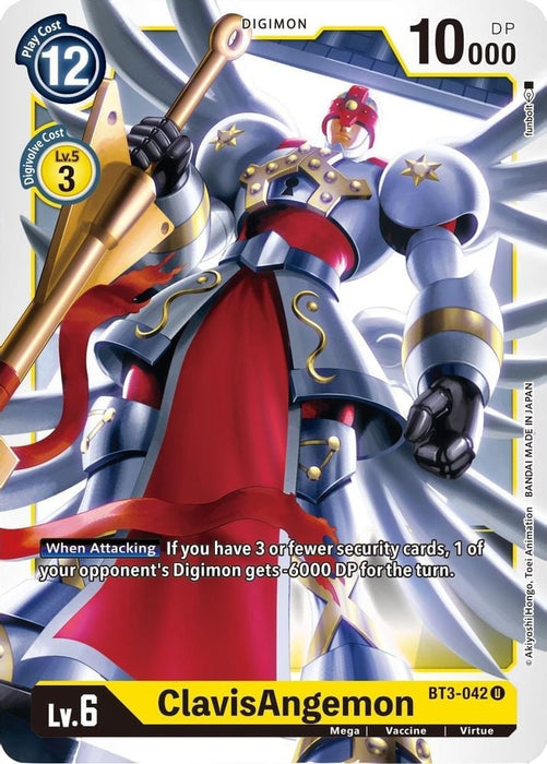 ClavisAngemon (#BT3-042 U) (Release Special Booster 1.5) Near Mint 