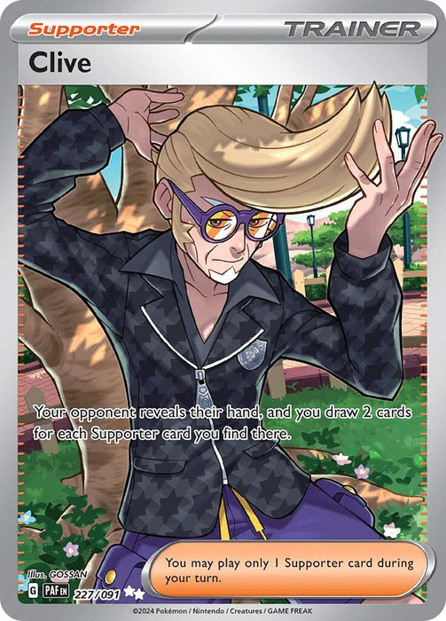 Clive (227/091) [Scarlet & Violet: Paldean Fates] 