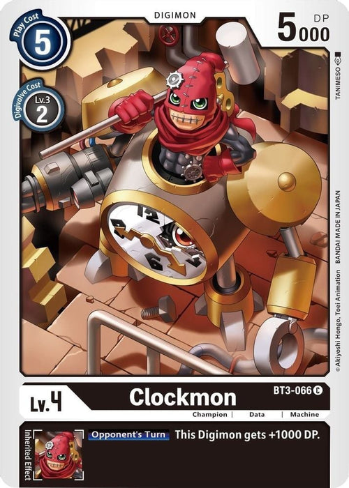 Clockmon (#BT3-066 C) (Release Special Booster 1.5) Near Mint 