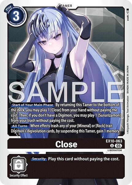 Close (EX10-063 U) 