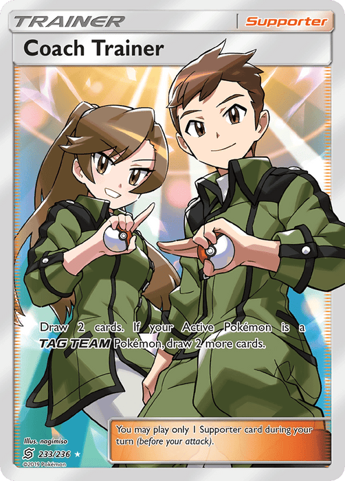 Coach Trainer (233/236) [Sun & Moon: Unified Minds] 