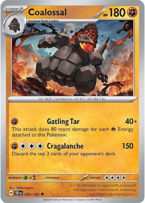Coalossal (095/162) [Scarlet & Violet: Temporal Forces] 