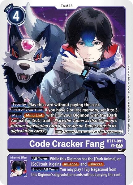 Code Cracker Fang (BT17-091 U) 