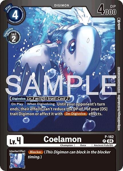 Coelamon (P-162 P) (Limited Card Pack -Billion Bullet-) 