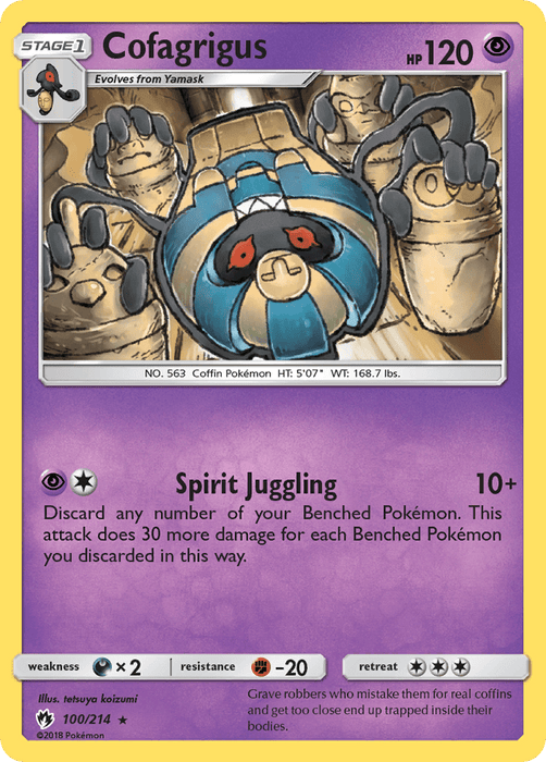 Cofagrigus [SM - Lost Thunder] 