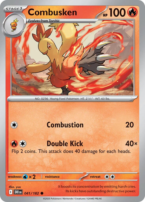 Combusken (041/182) [Scarlet & Violet: Destined Rivals] 