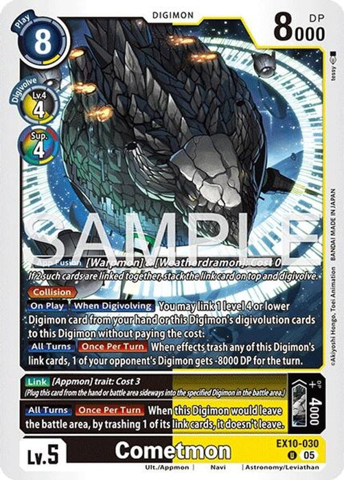 Cometmon (#EX10-030 U) (Sinister Order) Near Mint 