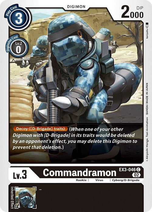 Commandramon (EX3-046 C) 