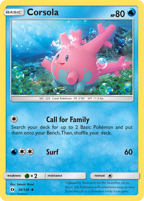 Corsola [SM Base Set] 