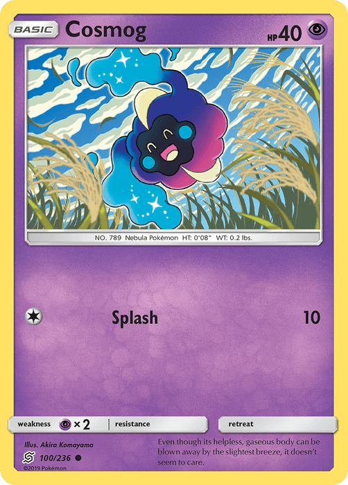 Cosmog (100/236) [Sun & Moon: Unified Minds] 