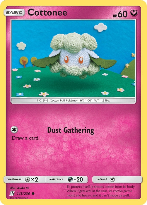 Cottonee (143/236) [Sun & Moon: Unified Minds] 