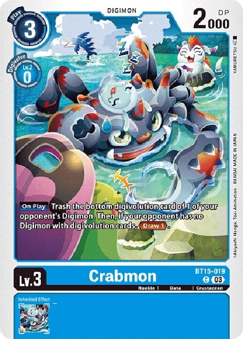 Crabmon (BT15-019 C) 