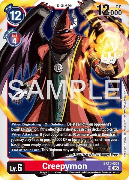 Creepymon (EX10-009 SR) 