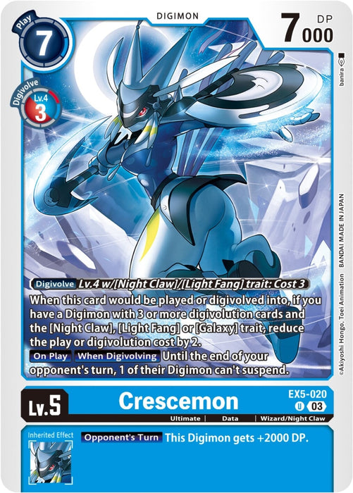 Crescemon (EX5-020 U) 