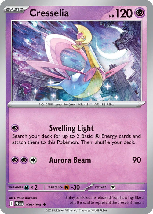 Cresselia (039/094) [Mega Evolution: Phantasmal Flames] 