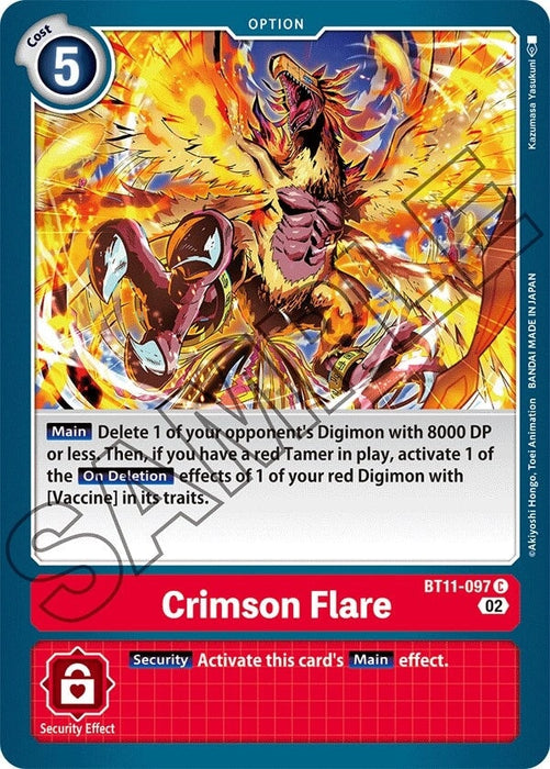 Crimson Flare (BT11-097 C) 