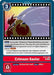 Crimson Savior (#BT17-096 U) (Secret Crisis) Near Mint 